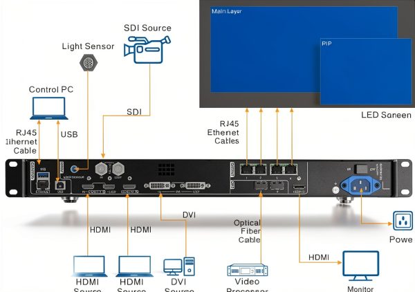 VX400 All-in-One Controller for LED Display Screen (Upgrade Version of VX4S / VX4S-N)-1